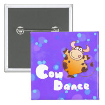 Regalos santos santos de Bull del dibujo animado d Pins