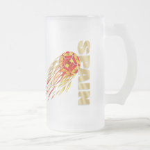 Regalos sedosos de Furia Roja del La de España de  Taza