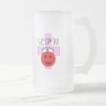 Regalos sonrientes rojos de LPN Taza