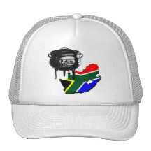 Regalos surafricanos de la bandera de los amantes  gorra