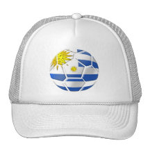 Regalos uruguayos de los aficionados al fútbol de  gorras de camionero