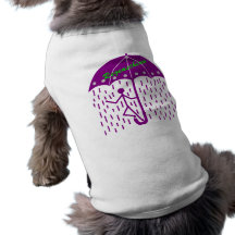 regenschirm lila haustier tshirts
