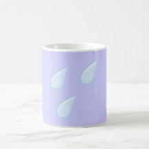 Regentropfen rain drops tee tassen