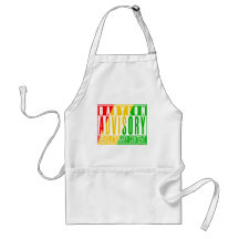 Reggae de RASTA Delantales