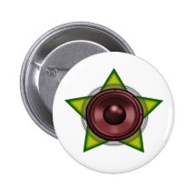 Reggae Dubstep de la copia de la estrella de Rasta Pins