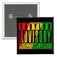 Reggae RASTA Pin
