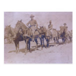 Regimiento de caballería americano del ejército 18 tarjetas postales