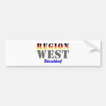 Region West - Düsseldorf Autosticker