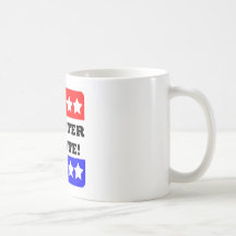 Registro al voto taza de café