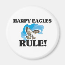 ¡Regla de EAGLES de HARPY! Imán De Frigorífico