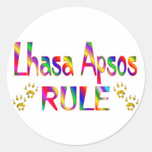 Regla de Lasa Apsos Etiquetas Redondas