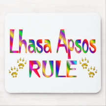Regla de Lasa Apsos Tapete De Ratón