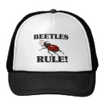 ¡Regla de los ESCARABAJOS! Gorras De Camionero