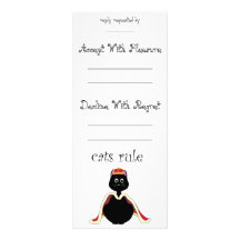 Regla de los gatos invitacion personal 