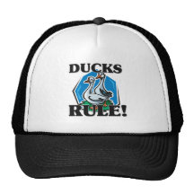 ¡Regla de los PATOS! Gorro De Camionero