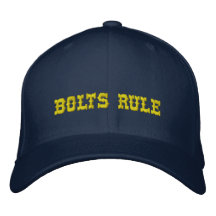 REGLA DE LOS PERNOS GORRA DE BEISBOL