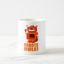 Regla de los robots taza