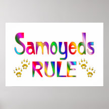 Regla de los samoyedos poster