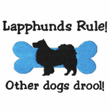 Regla finlandesa de Lapphunds Polo Enbordado