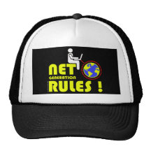 ¡Regla neta de la generación! Gorros
