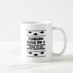 Regla ningunos de la pesca 4 tazas de café