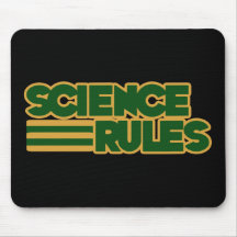 Reglas de la ciencia alfombrillas de ratones