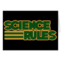 Reglas de la ciencia tarjeton
