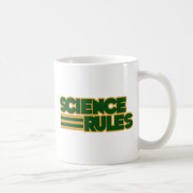 Reglas de la ciencia taza de café
