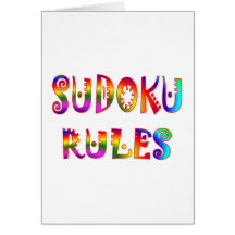 Reglas de Sudoku Felicitación