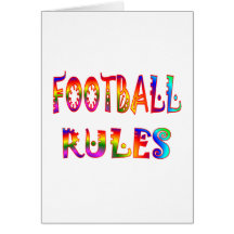 Reglas del fútbol felicitación