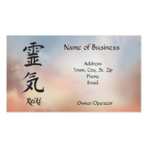 Reiki personal o tarjeta de visita