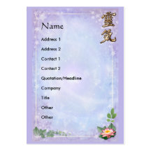 Reiki Tarjeta De Visita
