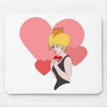 Reina de corazones alfombrilla de ratones