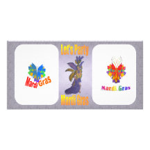 Reina de fricción del carnaval tarjetas fotográficas personalizadas