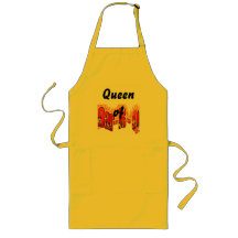 Reina de la barbacoa delantales