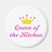 reina de la cocina imán