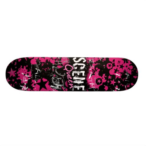 Reina de la escena tablas de patinar