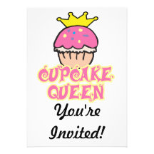 Reina de la magdalena invitación