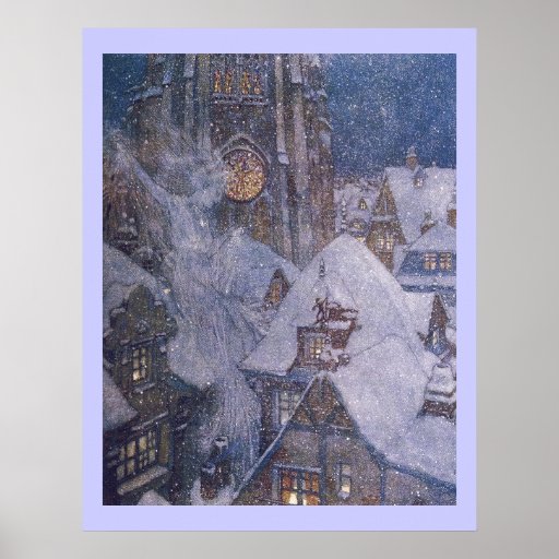 Reina de la nieve del cuento de hadas por la impre impresiones