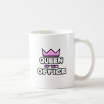 Reina de la oficina taza de café