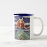 Reina de las mareas - taza del arte de la diosa