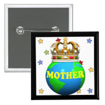 Reina de los botones de las madres botones