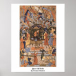 Reina de Sheba por los amos persas Impresiones