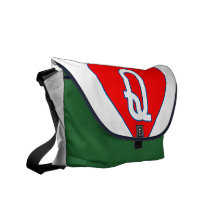 Reina del bolso de los corazones bolsa messenger