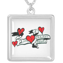 Reina del collar de los corazones quebrados