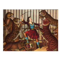 Reina del león de la CAMISETA Tarjetas Postales