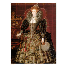 Reina Elizabeth I de Inglaterra Tarjetas Postales