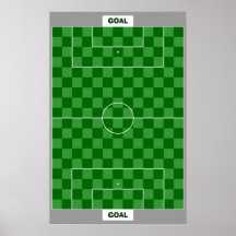 rejilla de la ETIQUETA de la meta del fútbol 13x18 Impresiones