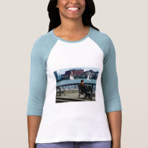 Relajación por el horizonte de Manhattan Camisetas