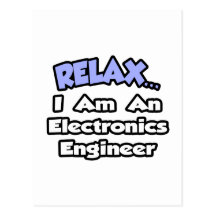 Relájeme… son un ingeniero electrónico tarjeta postal